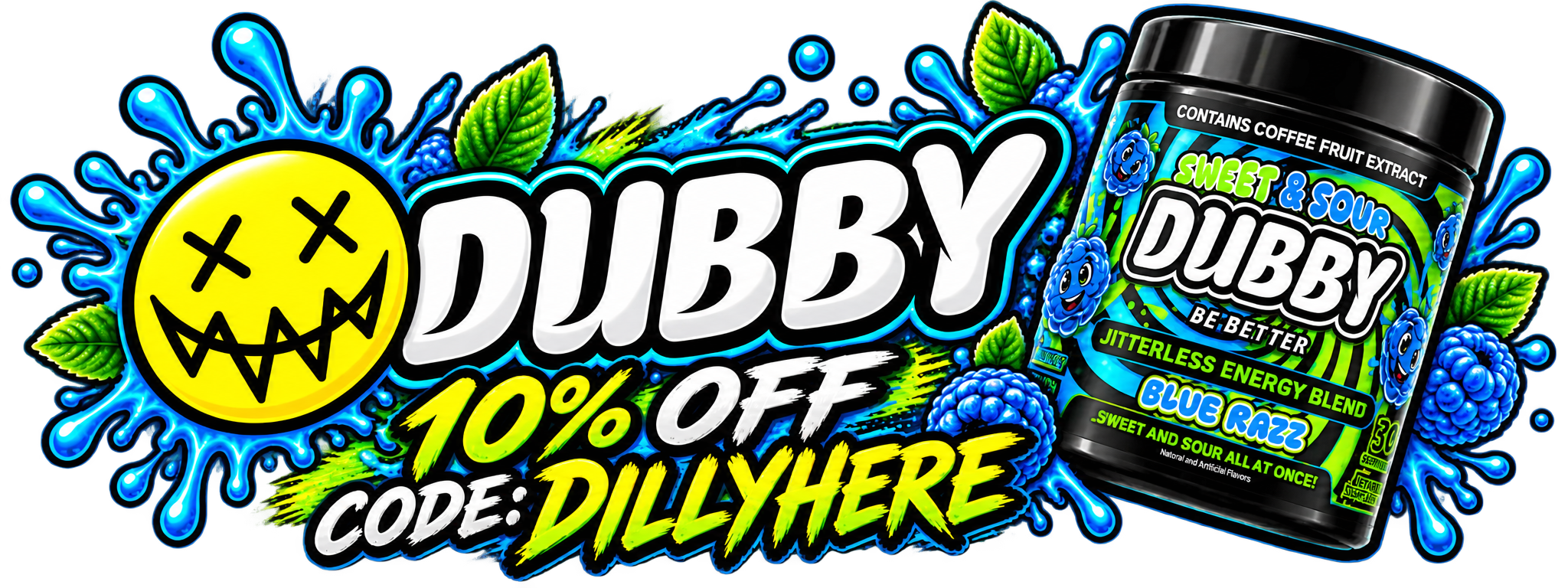 DUBBY 10% OFF CODE DILLYHERE